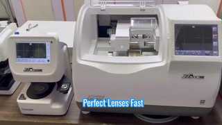 เครื่องมือตัดขอบเลนส์อัตโนมัติ