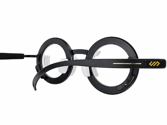Optical Professional Super Light Stainless Steel Trial Frame for Optometry with 4 Insert Lenses Compatibility and 360 Degrees Free